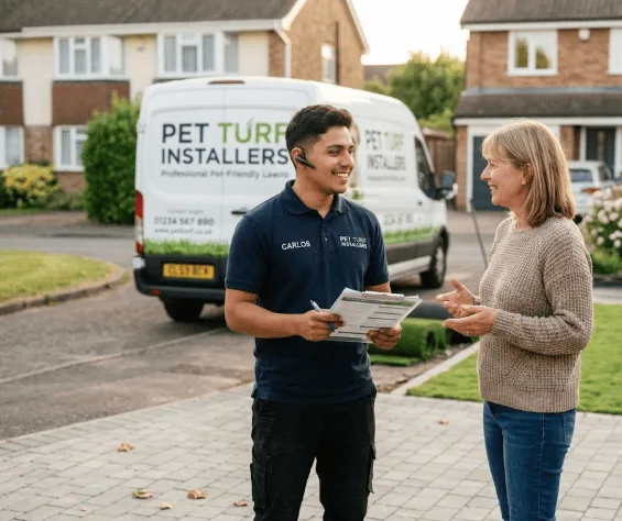 Pet Turf Installation Banner, WY FAQs